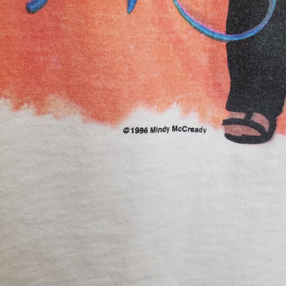 Mindy McCready vintage 90's single stitch Guys Do It All The Time promo tee - Picture 6 of 12